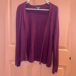 Your favorite maroon cardigan